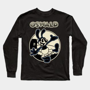 Oswald The Lucky Rabbit Keep Walking 1927 Long Sleeve T-Shirt